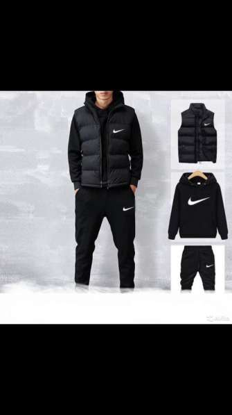 Спортивный костюм Nike +жилетка