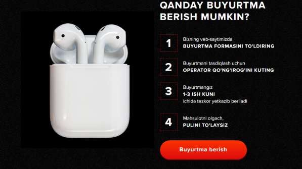 Airpods TWS simsiz quloqchinlari в фото 4