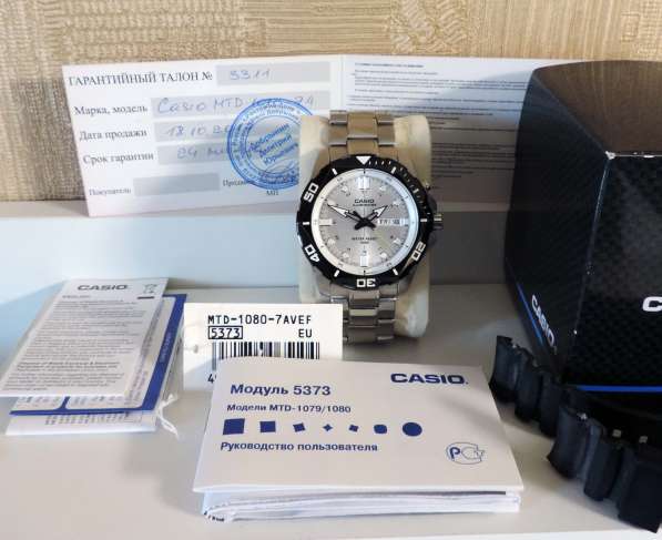 Часы наручные Casio MTD-1080-7a в Уфе фото 7