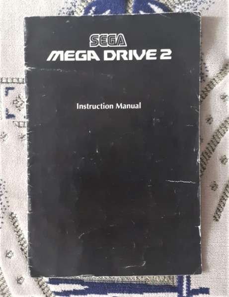 Sega Mega Drive 2. Инструкция.1994г. Редкость!