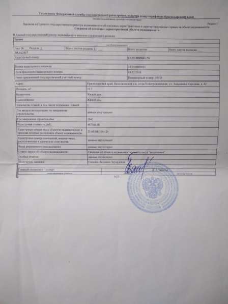 Продаю зем. участок 40 сот, СРОЧНО!!!! в Выселках