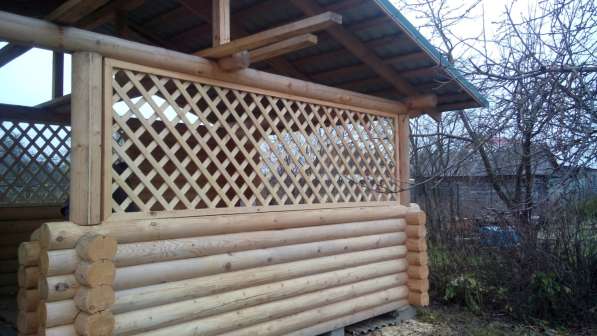 Деревянные перголы - мини беседки, в сборе. Установка в Пензе фото 4