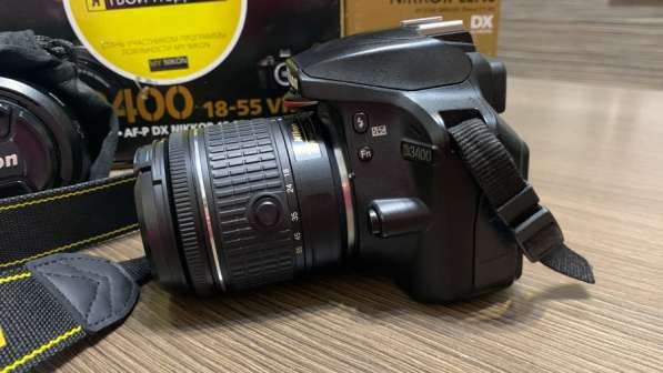 Nikon D3400 18-55 VR Kit + объектив 35mm 1/8 в Санкт-Петербурге фото 5