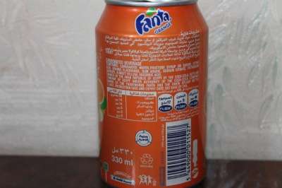 Банка Fanta Египет 0,33 L в Москве