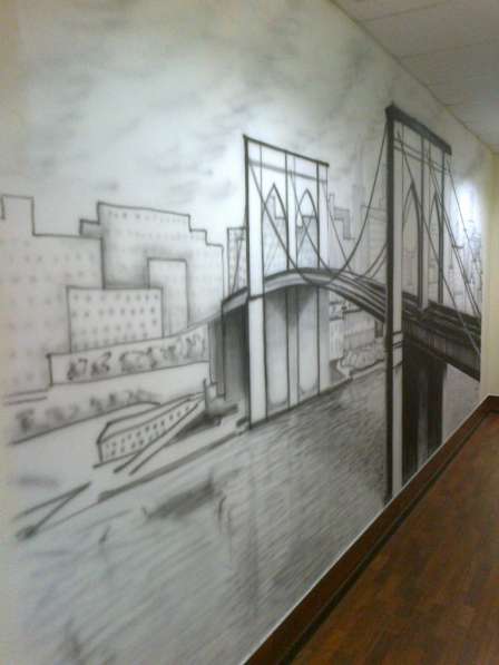 Граффити, роспись стен, художник, маляр профессионал в Москве фото 5