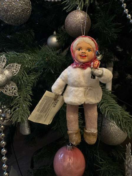 Игрушки ручной работы из ваты на елку в Москве фото 4