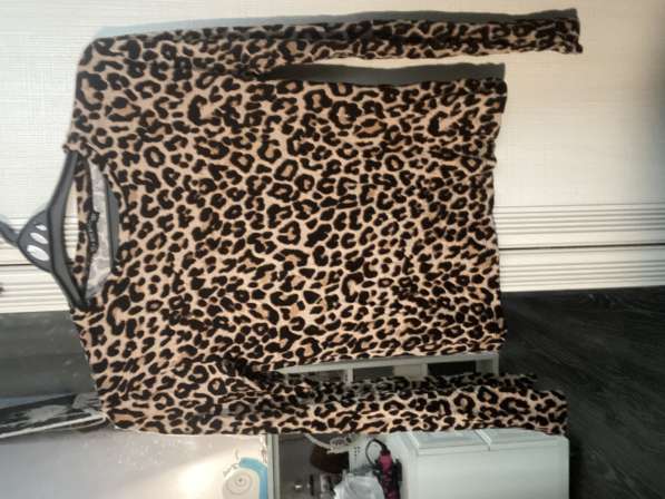 Блузка леопардовая