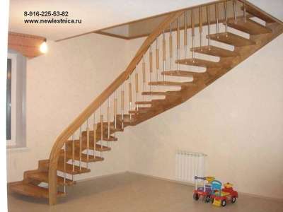 Лестницы деревянные для дома, и дачи Новая Лестница в Одинцово фото 3