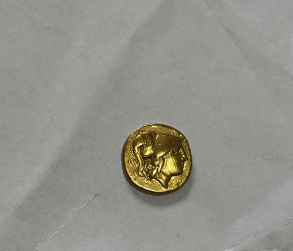 Золотая монета статер в Москве фото 3