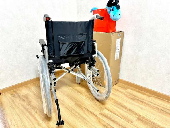 Инвалидная коляска Новая Складная + Доставка в Москве фото 5