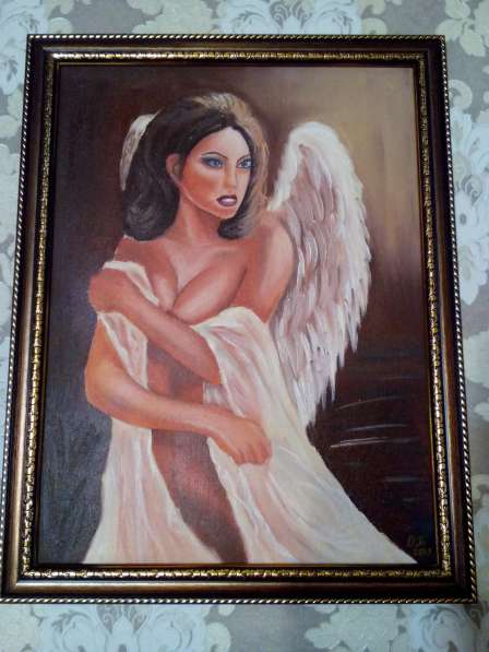 Картина Ангел (живопись масло) в Москве фото 5