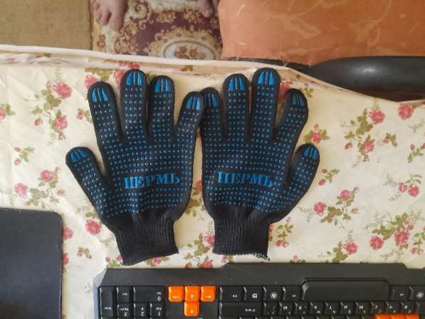 Новые рабочие перчатки, много