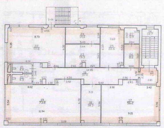 Аренда офиса 320 кв.м на Якорной ул. в Санкт-Петербурге