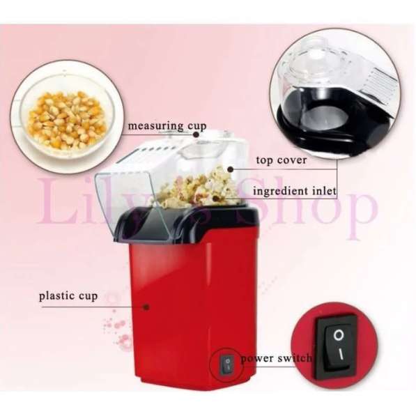 Аппарат для приготовления попкорна Minijoy Popcorn Machine в фото 12