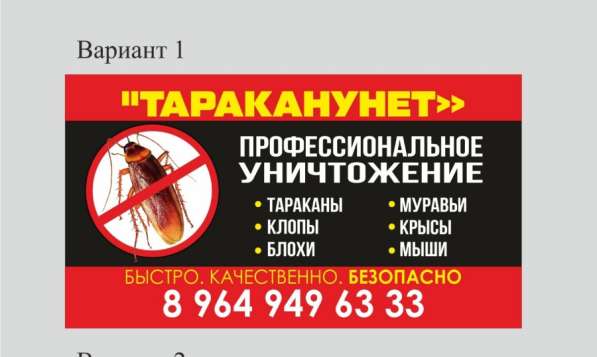 Профессиональное уничтожение тараканов в Сочи фото 3