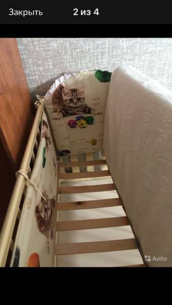 Кроватка Детская маятник в Барнауле фото 4