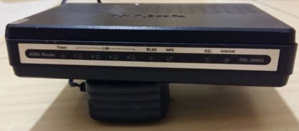 Wi-fi роутер маршрутизатор коммутатор ADSL Router DSL-2640U в Сыктывкаре