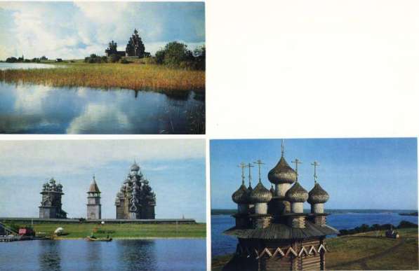 Набор цветных открыток "Кижи" в Санкт-Петербурге
