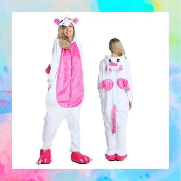 Единорог белый Кигуруми