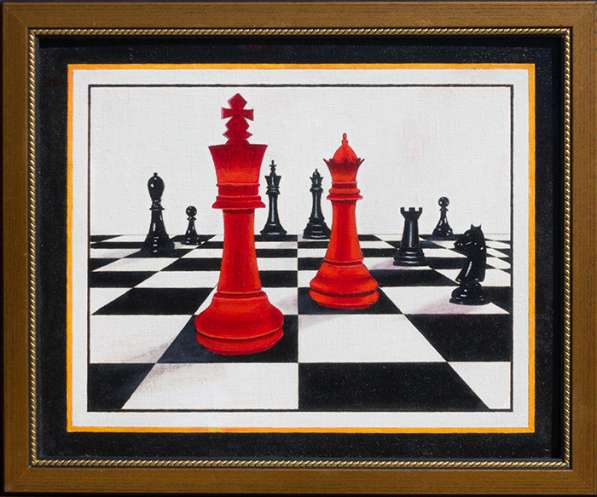 Шахматы в живописи № 1 в Москве фото 6