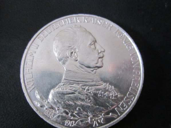 МОНЕТА-DREI MARK-НЕМЕЦКАЯ---СЕРЕБРО-ОРИГИНАЛ в Челябинске фото 19