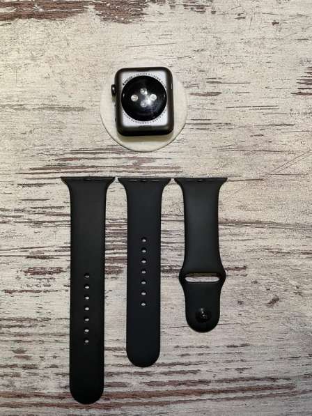 Часы Apple Watch series 3 чёрные 42mm в Зеленограде