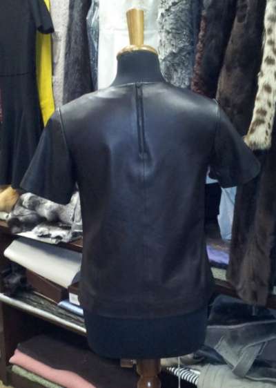 Кожаная блузка Karl Lagerfeld (оригинал) в Калининграде фото 5