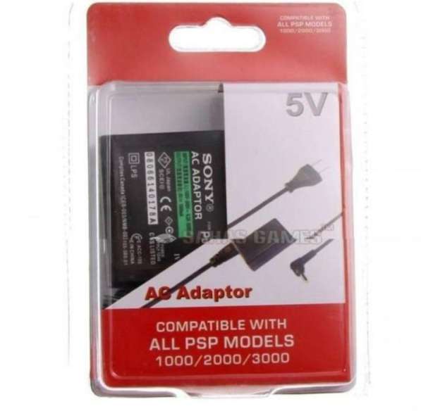 Блок питания для Sony PSP 1000. 2000. 3000 (новый)