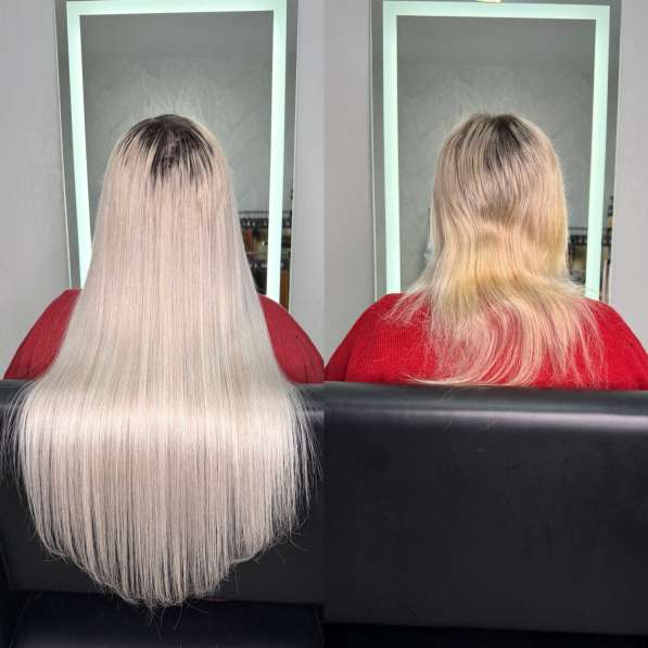 Наращивание волос в Санкт-Петербурге фото 16