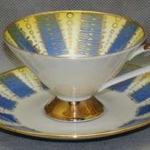 Winterling чайная пара чашка с блюдцем фарфоровые старинные (W293), в Москве