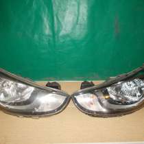 Hyundai Solaris до рестайлинг Комплект фар б/у Оригинал, в Москве