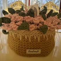 Букет из вязанных салфеток, в Краснодаре