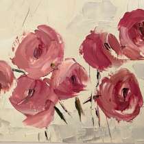 Картина маслом маки, в Москве