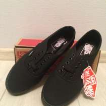 Новые чёрные vans era 36, 37, в Москве