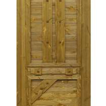 Двери и мебель из состаренного массива сосны, в Шахунье