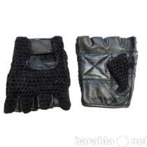 Перчатка тяжелоатлетическая кожа сеткой, в Москве