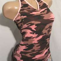 Майка женская Хаки с розовым, в г.Днепродзержинск