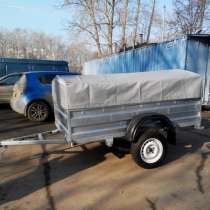 Оцинкованный прицеп КрКз150 2200х1300, в Москве