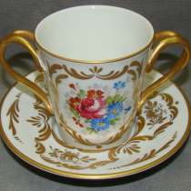 Франция старинная чашка - для шоколада, какао (W348), в Москве