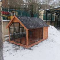Будка вольер для собаки с зимником, в Москве