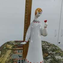 Статуэтка Фарфоровая "Аленький цветочек" ГЖЕЛЬ. СССР, в Москве