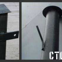 Столбы металлические, в Неготино