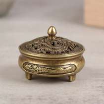 Античная латунная карманная горелка для благовоний в виде др, в Краснодаре