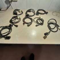 Шнур питания для радиоприборов 8 штук, в Челябинске
