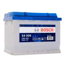 Автомобильный аккумулятор BOSCH S4 6CT-60 (0092S40060), в Москве