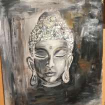 Картина Будда золотой и Будда серебряный, в Москве