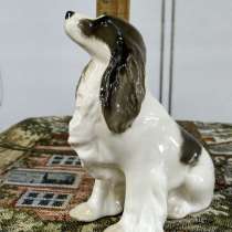 Собака Спаниэль, фарфор СССР. ЛФЗ. скульптор Ризнич И. И, в Москве
