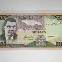 Ямайка, 100 долларов, 2007 г., Unc, в Благовещенске