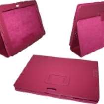 Чехол для планшета Asus TF303 кожа малиновый, в Москве
