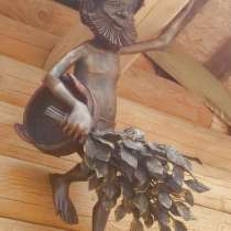 Скульптура из металла"Банщик", в Краснодаре